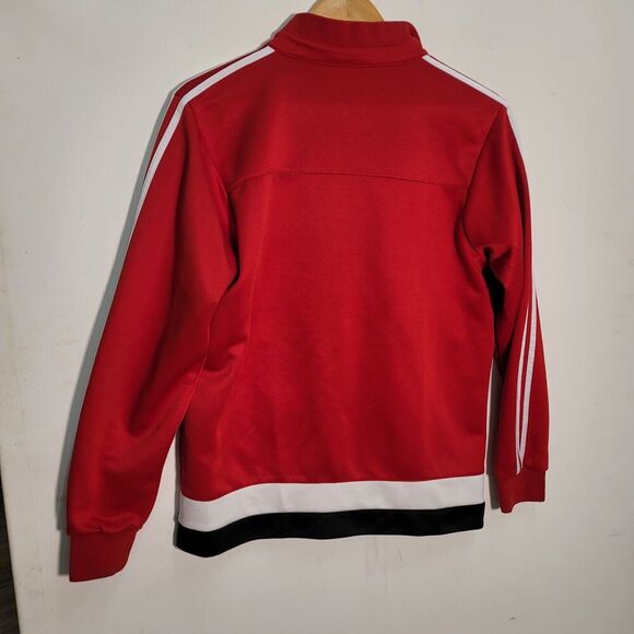 Manchester United Football Soccer jacket Top Adidas size Medium - Picture 2 of 9